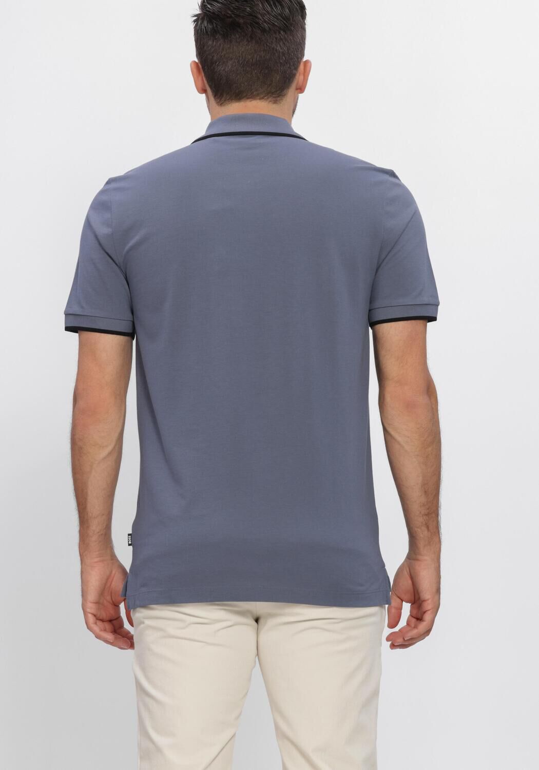 Blaue BOSS BLACK Polo-Shirt PARLAY 190 - large