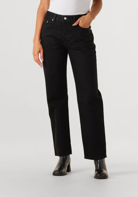 Schwarze LEVI'S Straight leg jeans 501 90'S RINSED BLACK - large