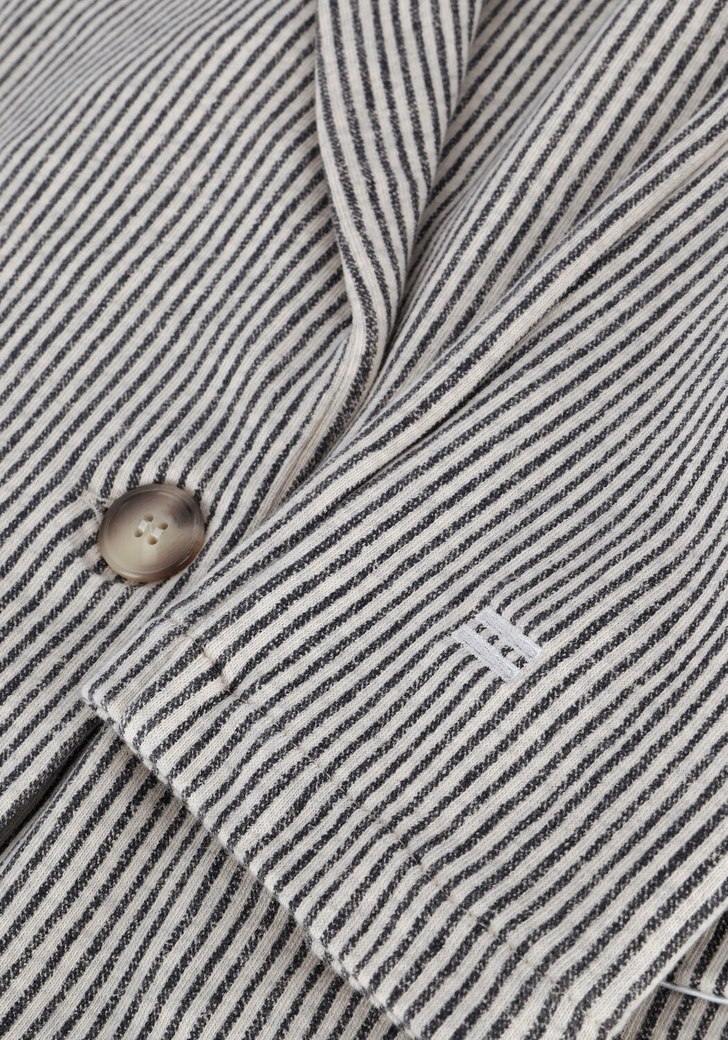 Nicht-gerade weiss 10DAYS Blazer BLAZER DENIM STRIPE - large