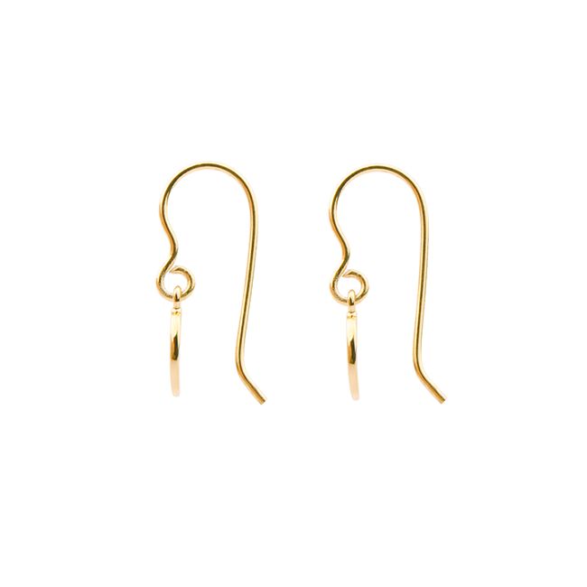Goldfarbene ATLITW STUDIO Ohrringe CHARACTER EARRINGS LETTER GOLD Goldfarbene ATLITW STUDIO Ohrringe CHARACTER EARRINGS LETTER GOLD - large