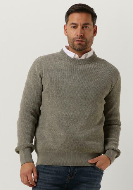 Grüne SELECTED HOMME Pullover RODNEY LS CREW NECK W - large
