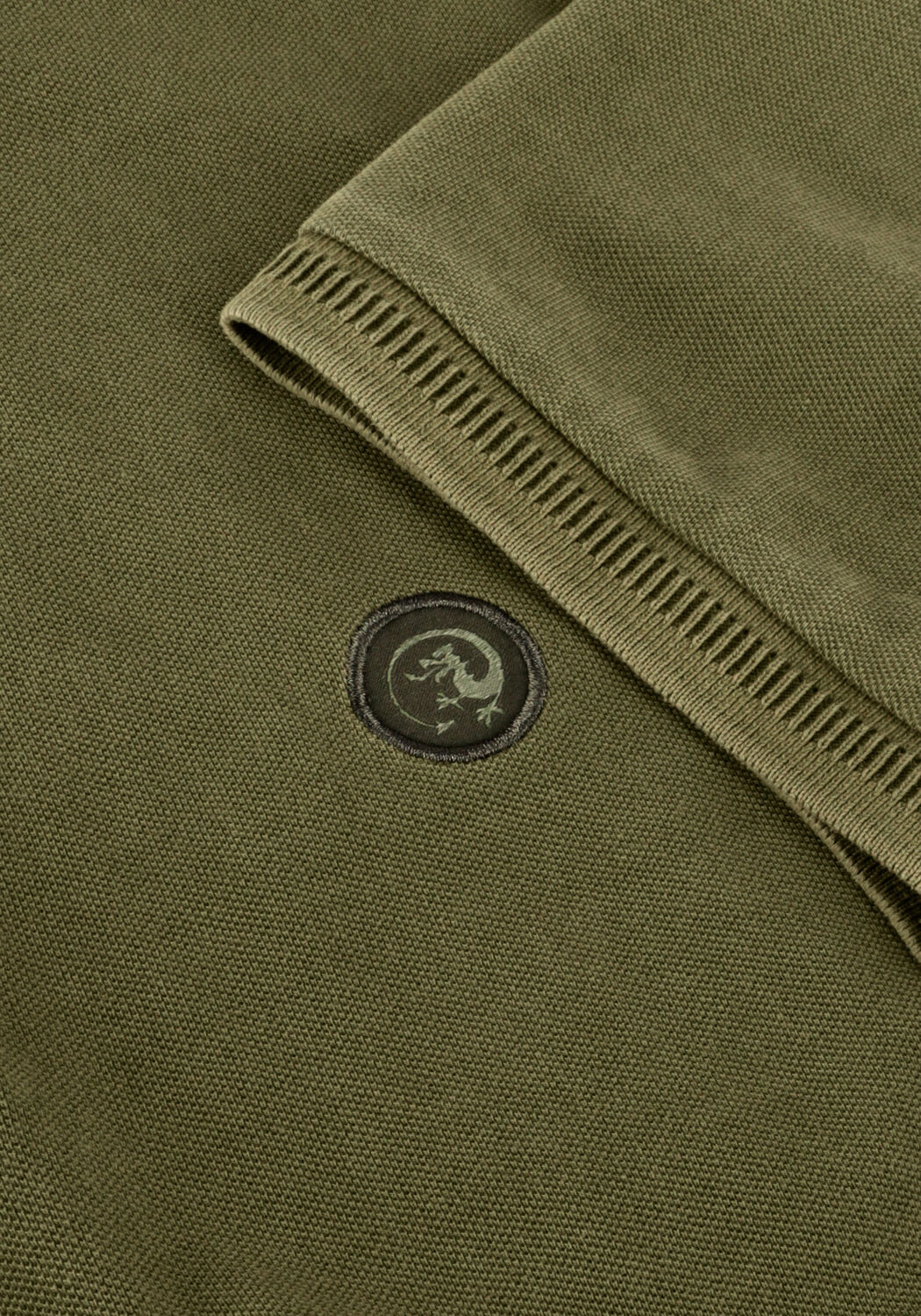 Gr&uuml;ne CAST IRON Polo-Shirt SHORT SLEEVE POLO COTTON GD PIQUE - large