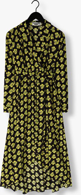 Gelbe COLOURFUL REBEL Maxikleid VIVIAN BIG FLOWER MAXI DRESS - large