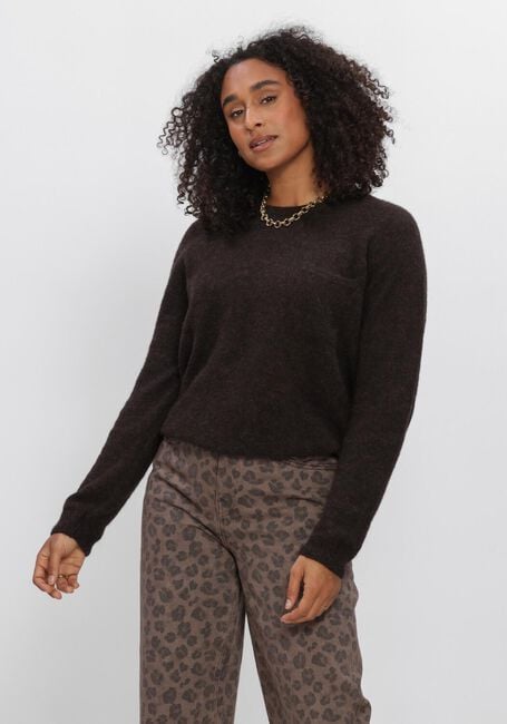 Braune BY-BAR Pullover POLLY PULLOVER - large