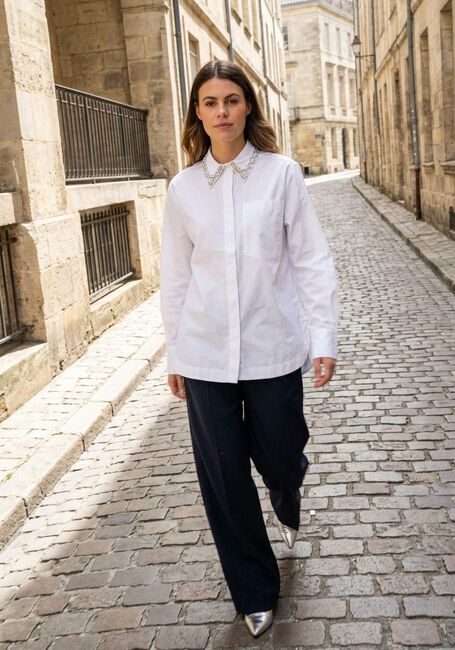 Wei&szlig;e COPENHAGEN MUSE Blusen CMSPIKA-SHIRT - large