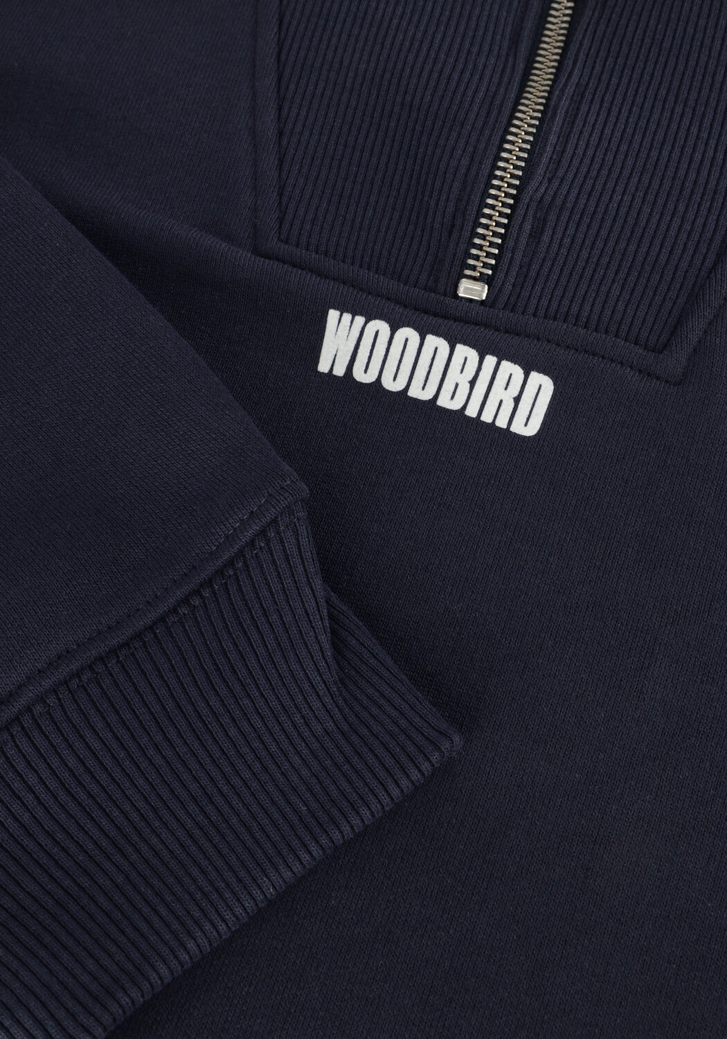 Dunkelblau WOODBIRD Sweatshirt WBLEE HALF ZIP - large
