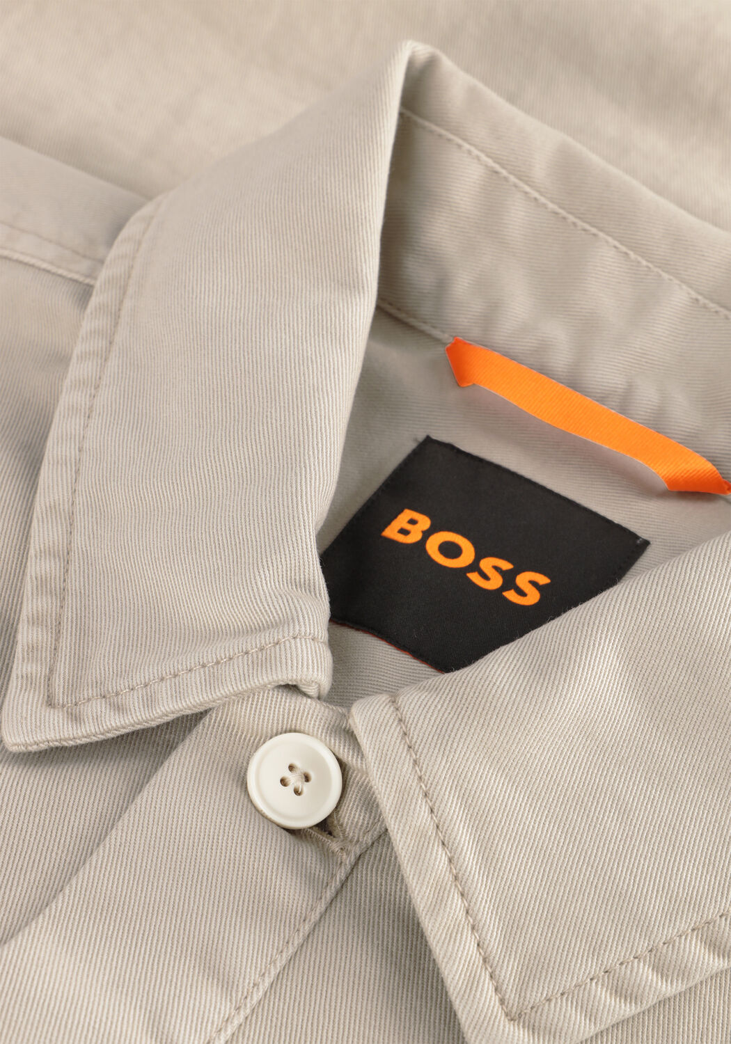 Beige BOSS Overshirt LOCKY_1 | Omoda