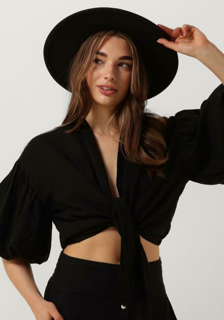 Schwarze MR MOOD Blusen MRS MABE TOP - large