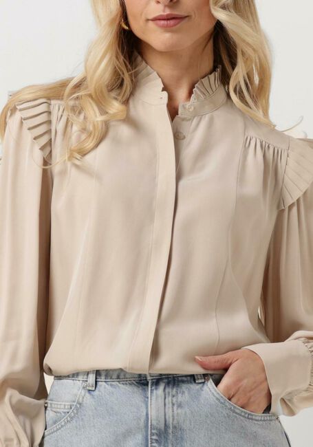 Beige SECOND FEMALE Blusen KAIA SHIRT - large