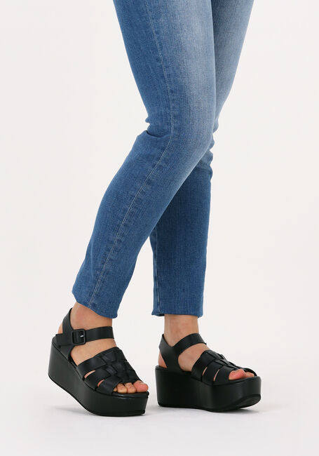 Schwarze SHABBIES Sandalen 170020215 - large