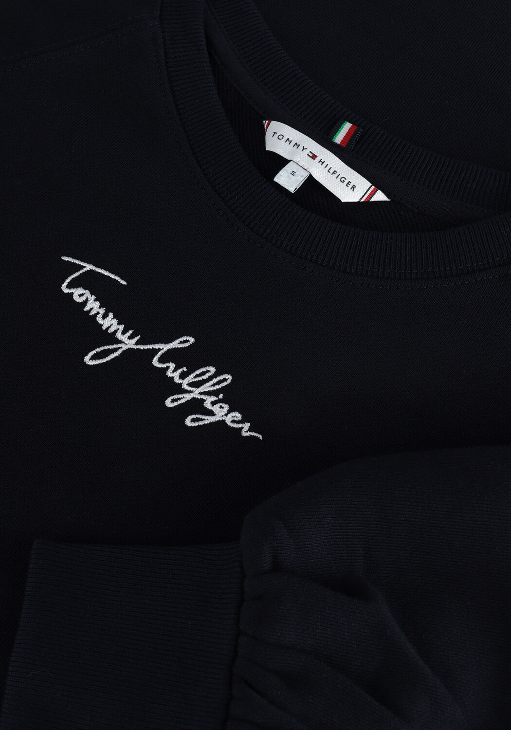 Dunkelblau TOMMY HILFIGER Minikleid REGULAR GRAPHIC C-NK SHORT DRESS - large