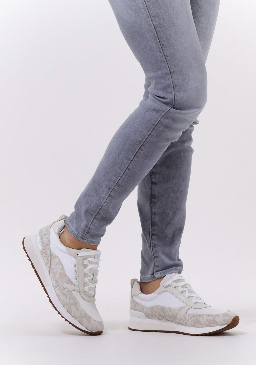 Michael kors cheap weisse sneakers