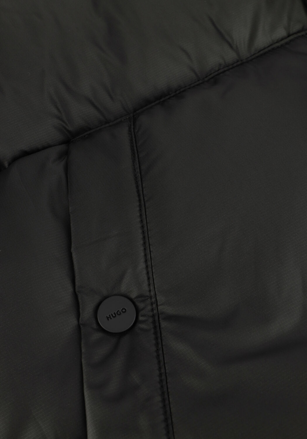 Schwarze HUGO Wattierte Jack BARO2441 - large