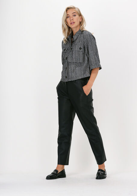 Schwarze CO'COUTURE Jack IVALO BOUCLE JACKET - large