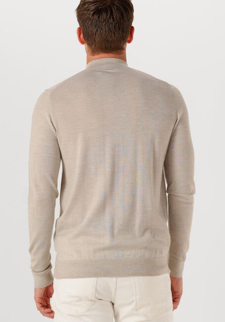 Beige PROFUOMO Rollkragenpullover PULLOVER MOCK NECK MERINO - large