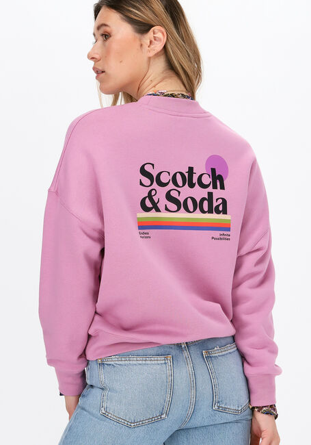 Rosane SCOTCH & SODA Sweatshirt OVERSIZED CREWNECK SWEAT WITH  - large