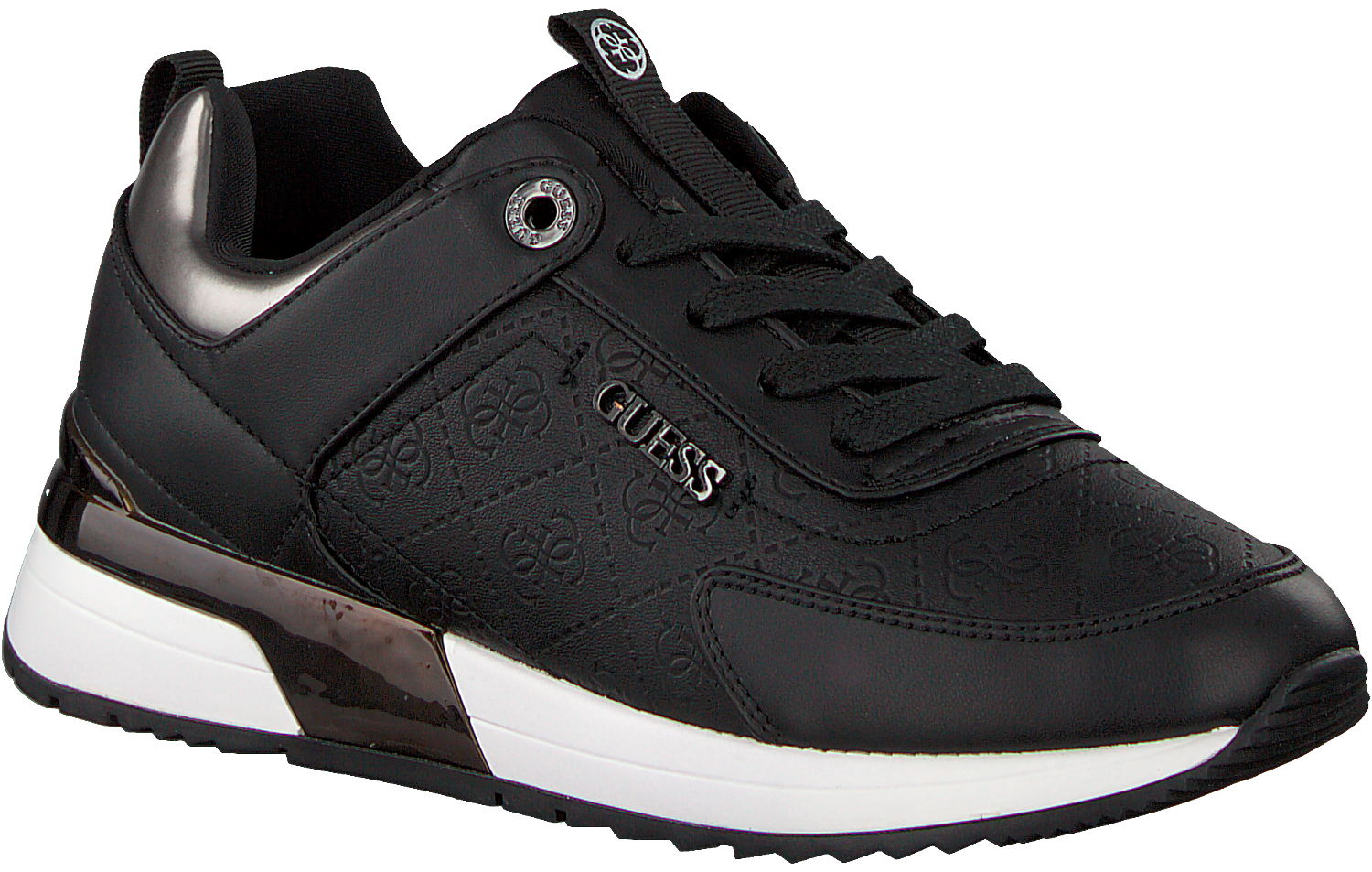 Schwarze guess sneaker clearance