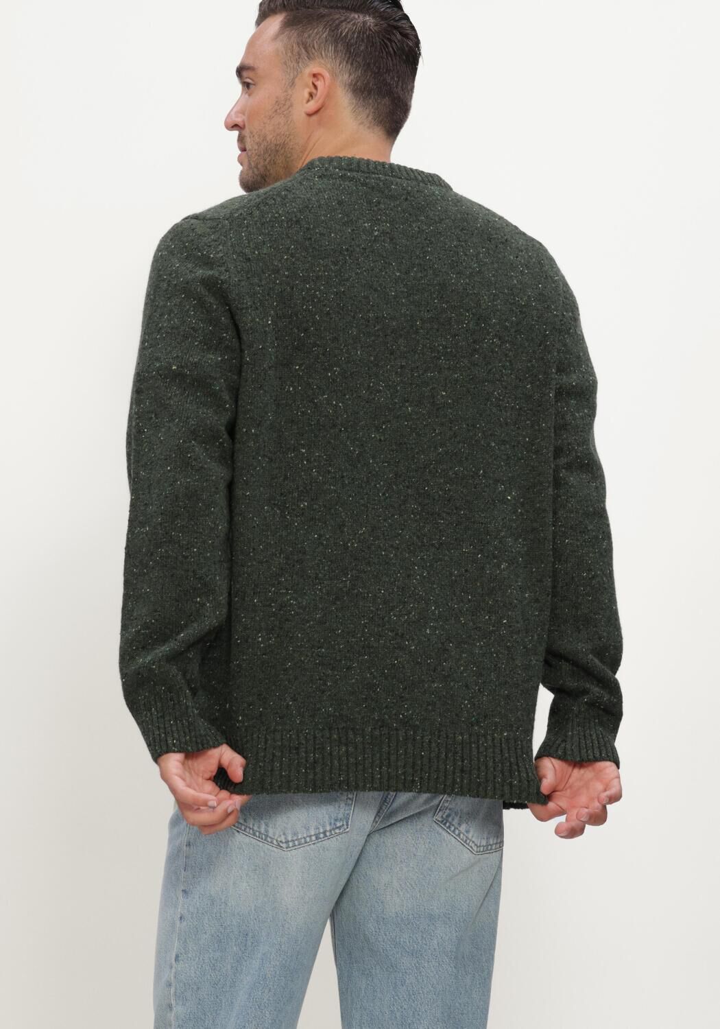 Dunkelgr&uuml;n JC RAGS Pullover CREW-NECK SWEATER BUD - large