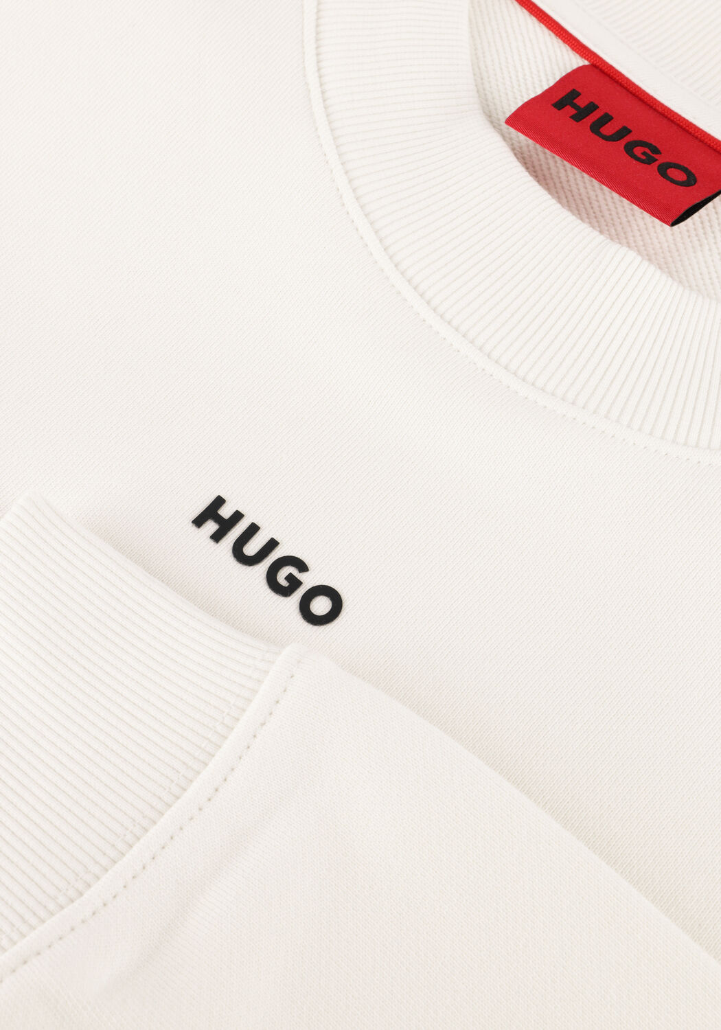Wei&szlig;e HUGO Sweatshirt DAPOCREW - large