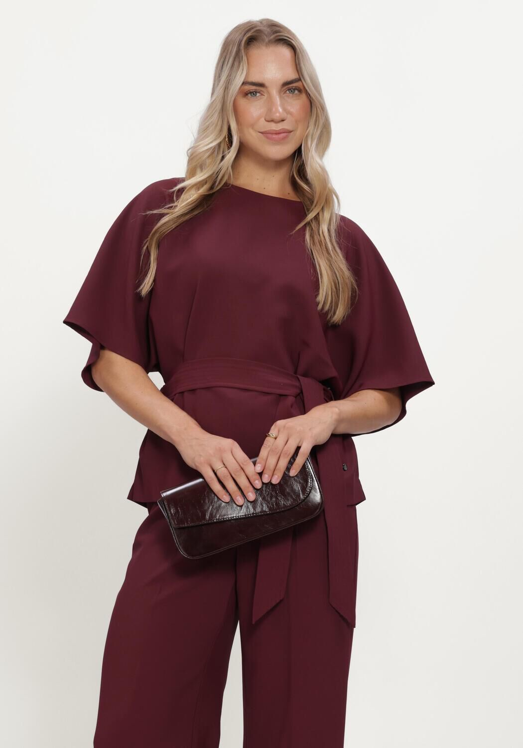 Bordeaux MOS MOSH Blusen MMRIKALA MILEY BLOUSE - large
