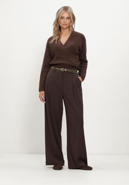 Braune MSCH COPENHAGEN Pullover MSCHBONDIE HOPE V PULLOVER - large