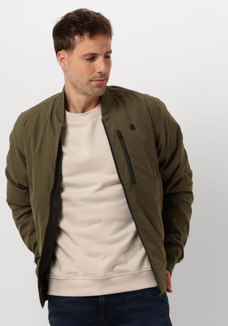 Olive G-STAR RAW Jack TECH BOMBER - large