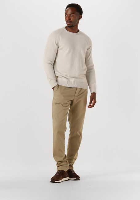Creme STEFANO LAURAN Pullover CREW L - large