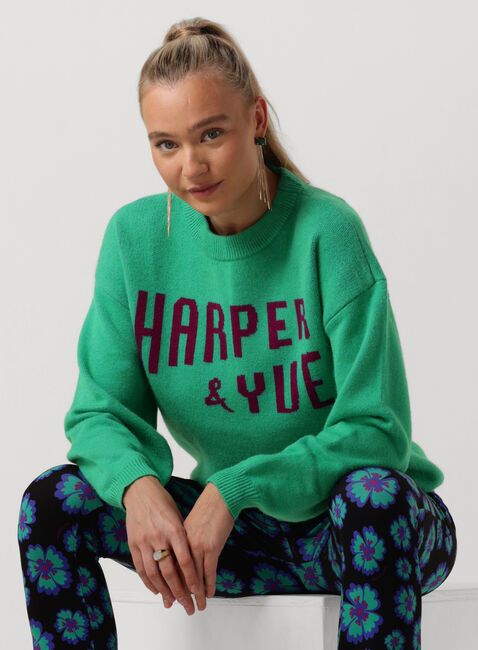 Grüne HARPER & YVE Pullover YVE-JU 1 - large