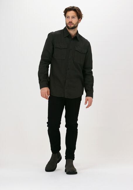 Graue G-STAR RAW Casual-Oberhemd MARINE SLIM SHIRT L/S - large