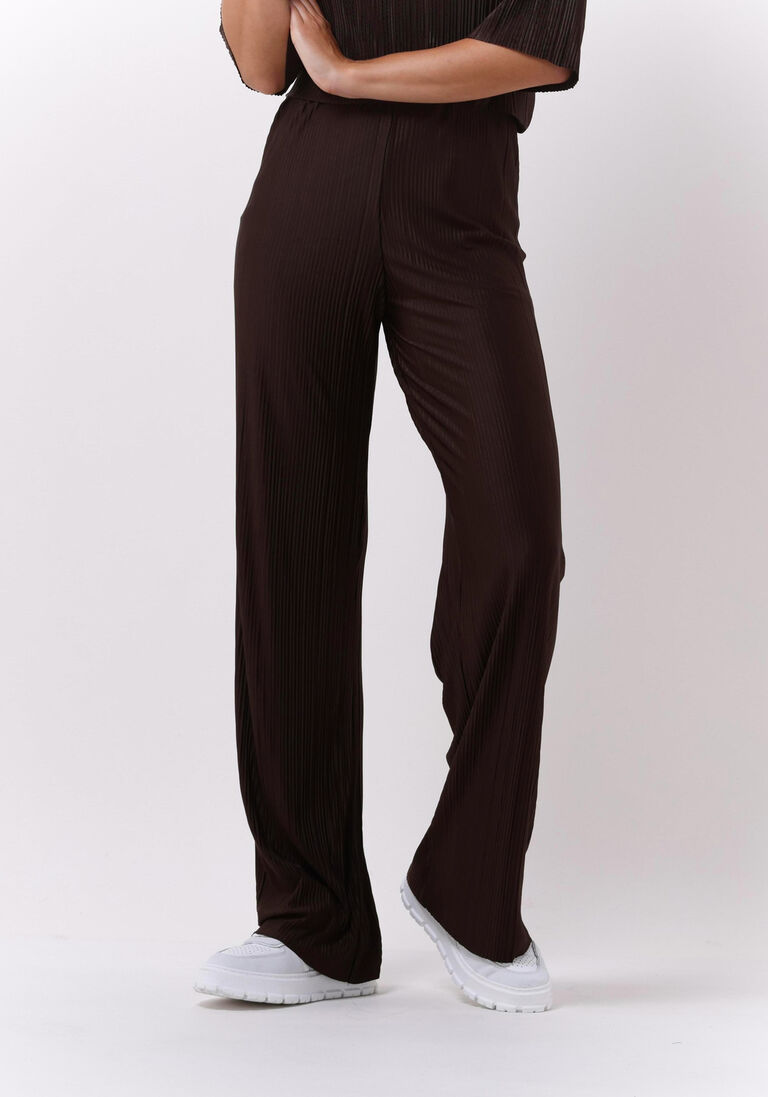 braune catwalk junkie weite hose tr waves