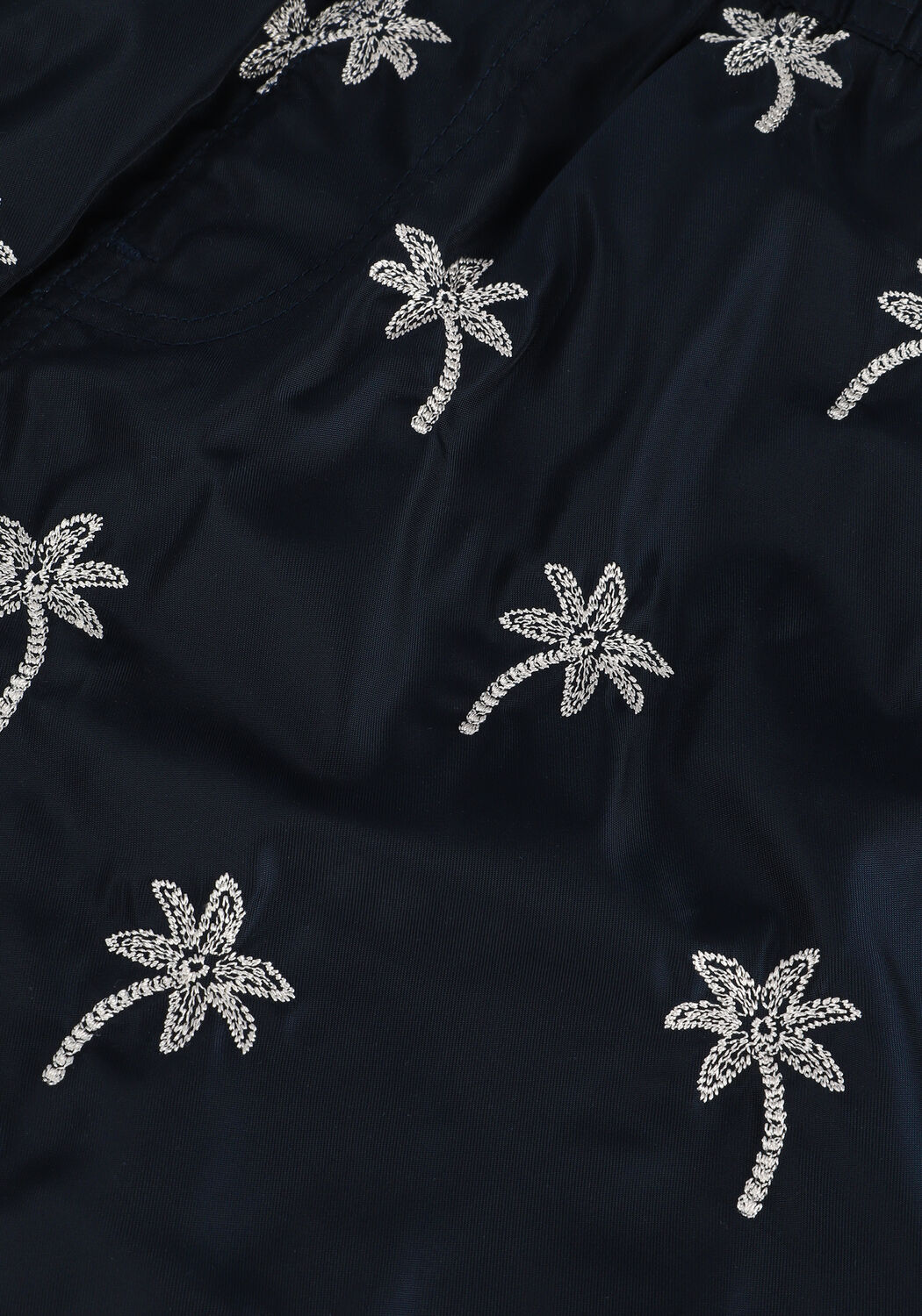 Blaue SCOTCH & SODA Badehosen RECYCLED POLYESTER EMBROIDERED SWIMSHORT - large