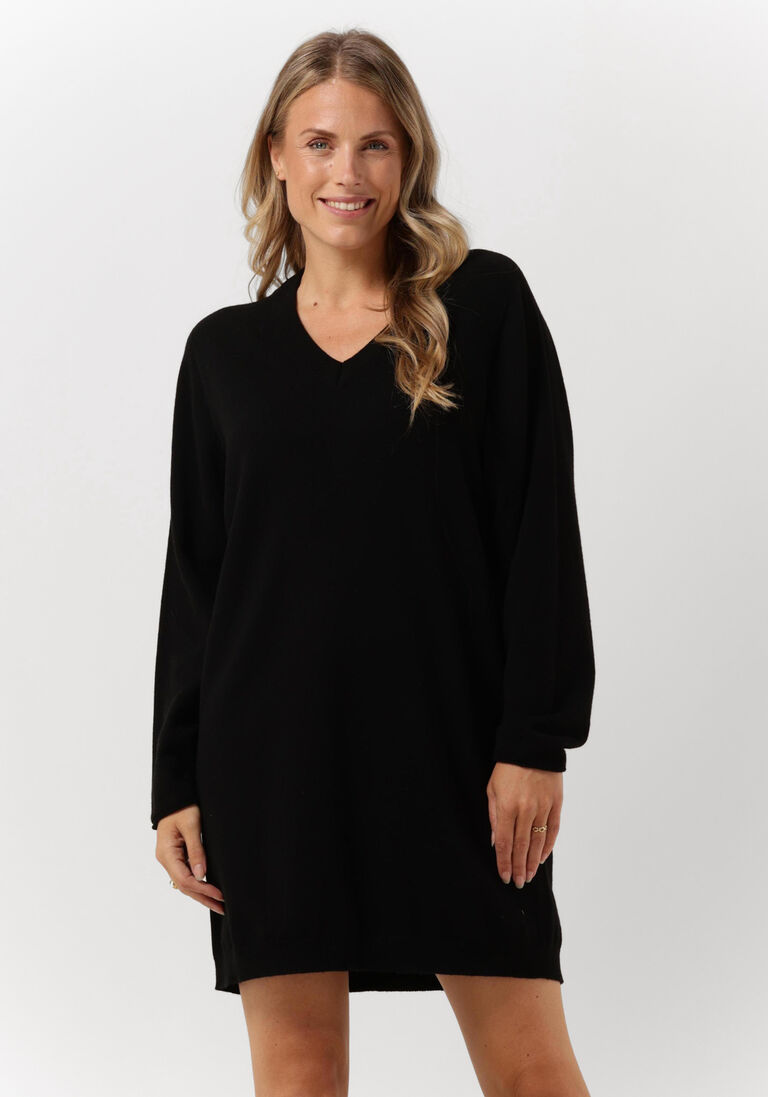 schwarze semicouture minikleid y2wg09