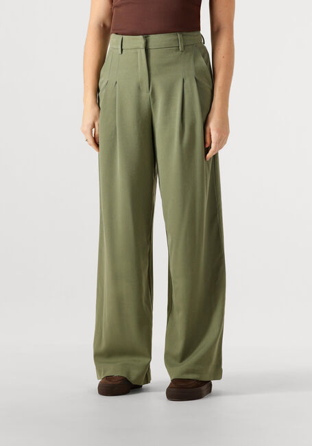 Khaki MSCH COPENHAGEN Weite Hose MSCHHENRIKA HW PANTS - large