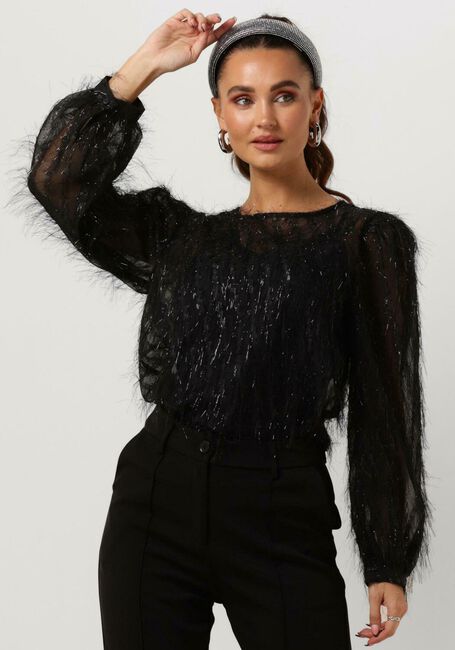 Schwarze YDENCE Pullover TOP POPPY - large
