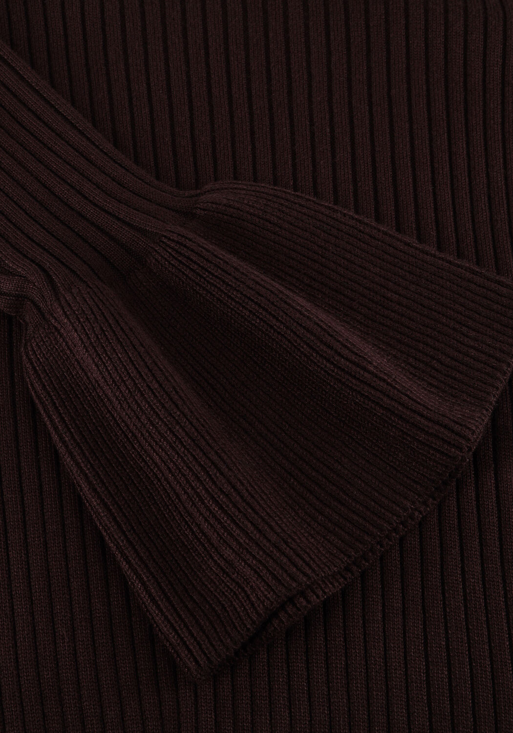 Braune CO'COUTURE Top BALIN WIDE CUFF KNIT - large