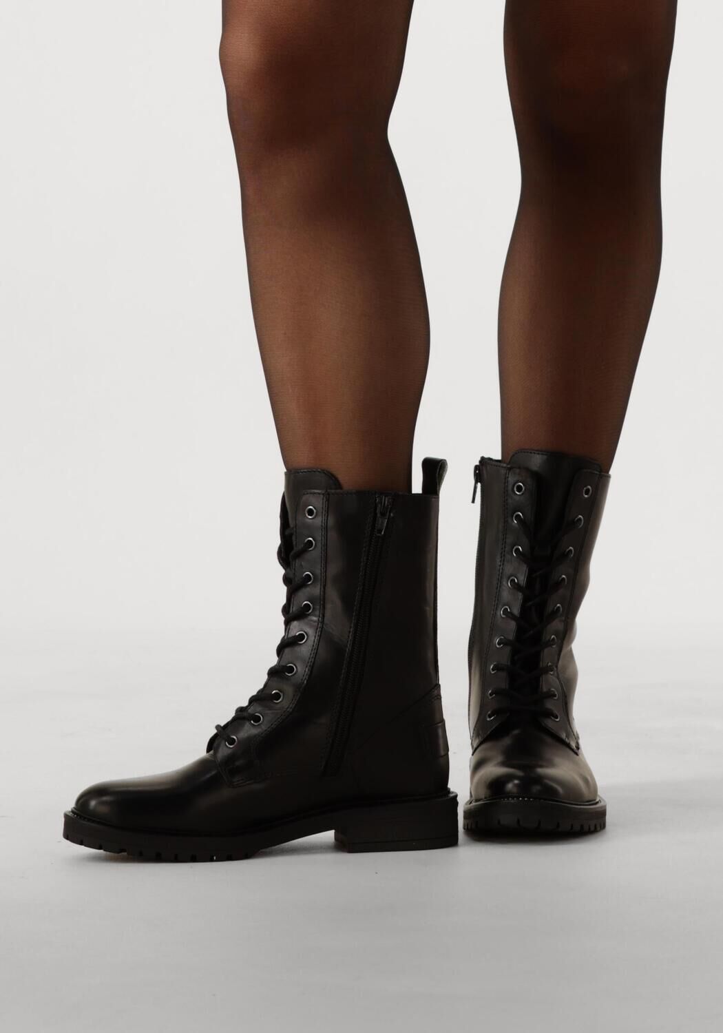 Schwarze NOTRE-V Schn&uuml;rboots DUNGA BALL-65 - large