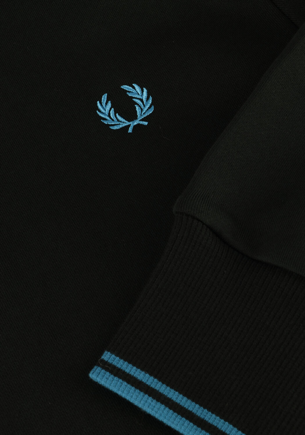 Gr&uuml;ne FRED PERRY Pullover & Cardigans TIPPED HOODED SWEATSHIRT - large