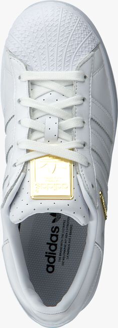 Weiße ADIDAS Sneaker low SUPERSTAR BOLD - large