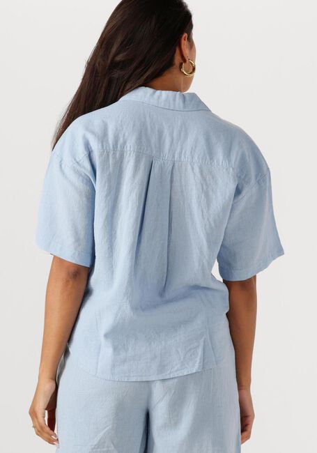 Hellblau SELECTED FEMME Blusen SLFLUISA 2/4 REVERS SHIRT B - large