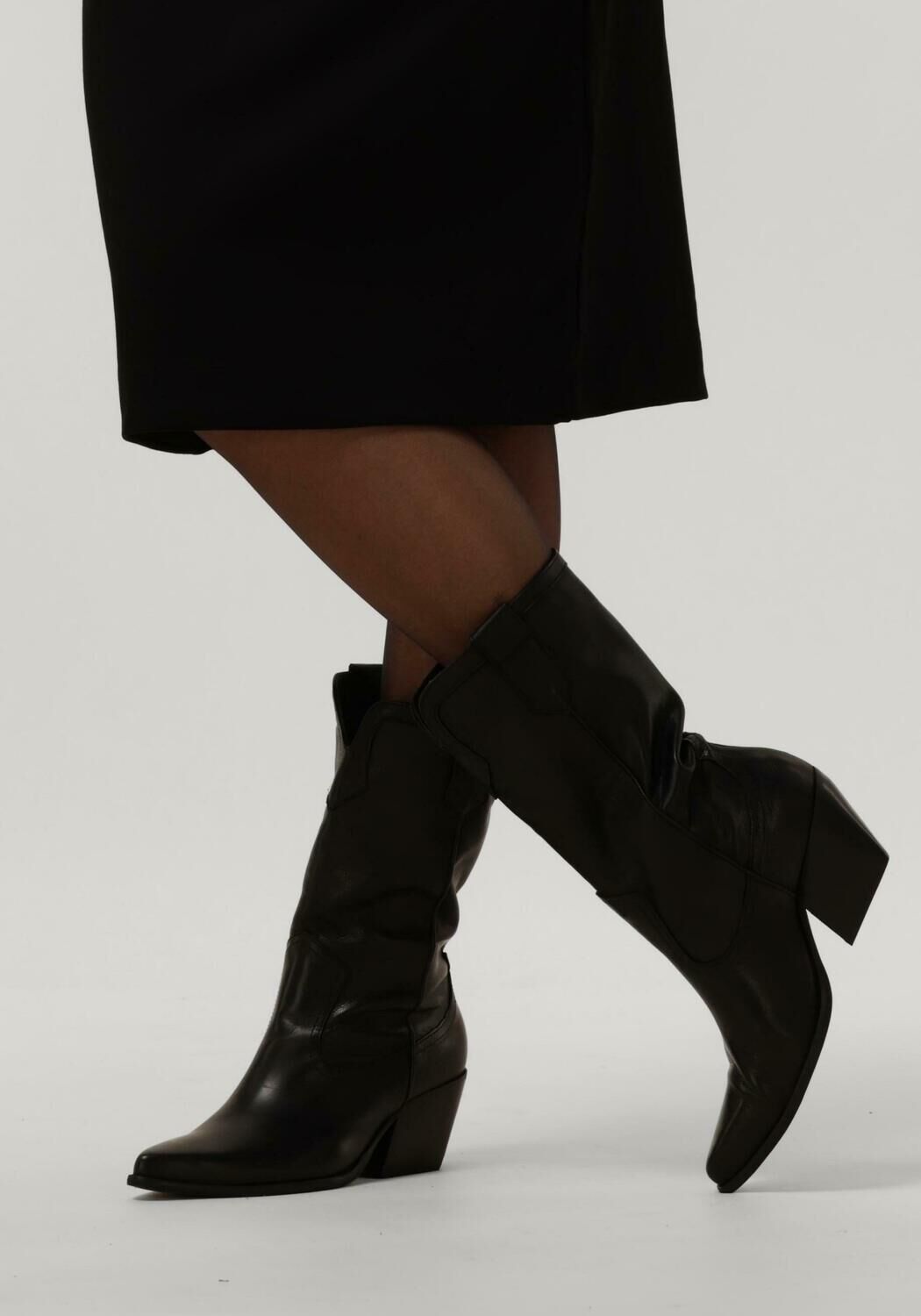 Schwarze NOTRE-V Cowboystiefel AR192 - large