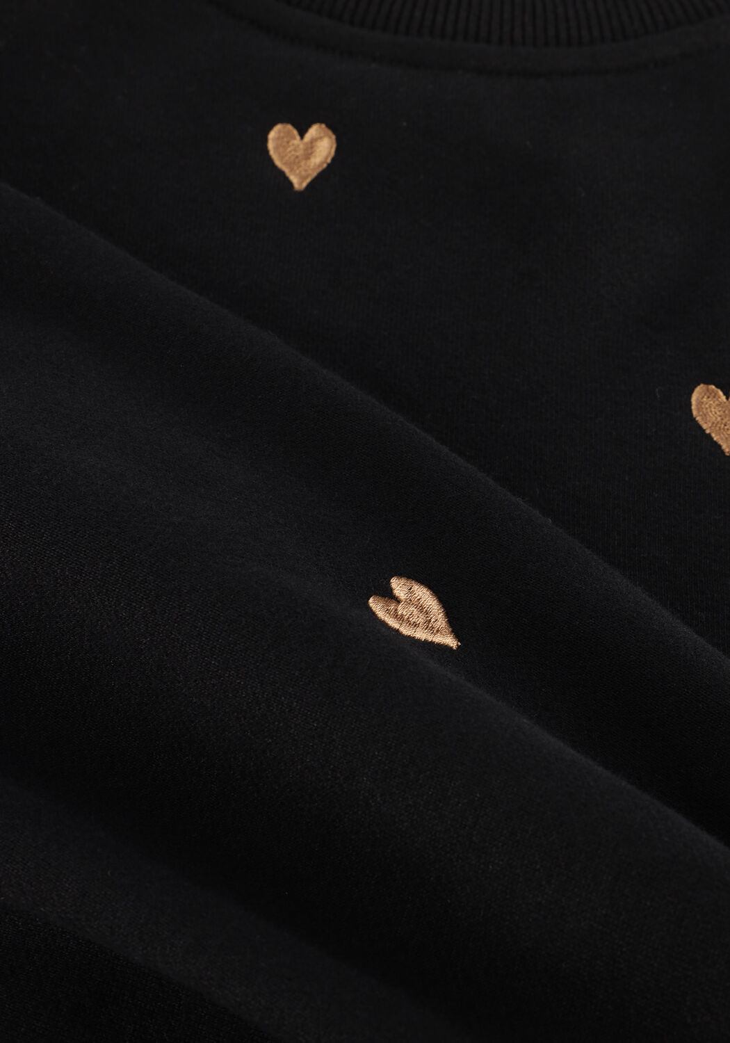 Schwarze YDENCE Pullover SWEATER HEARTS - large