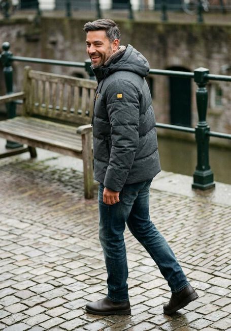 Dunkelgrau PME LEGEND Wattierte Jack YETCRAFT - large