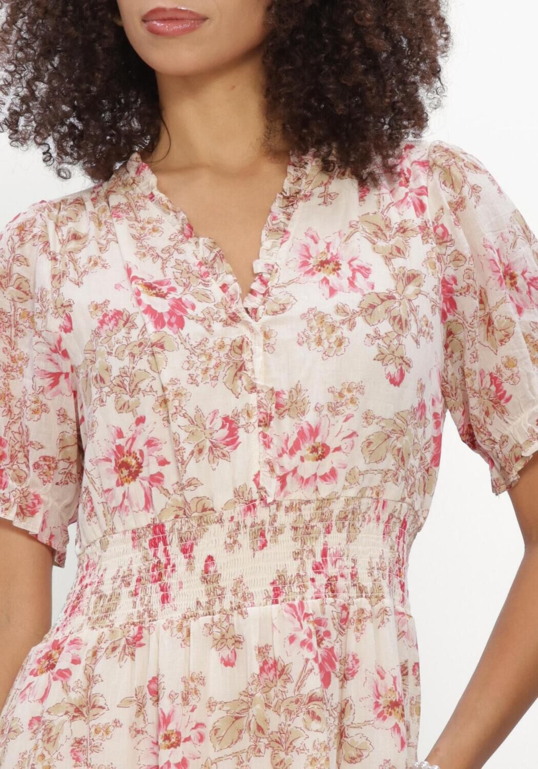Rosane NEO NOIR Kleider KANZA FLOWER ROSE DRESS - large