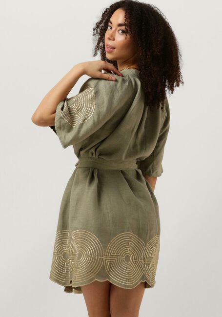 Grüne GREEK ARCHAIC KORI Minikleid 230091 - large