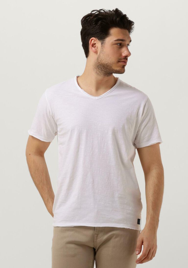 weiße dstrezzed t-shirt steward slub jersey