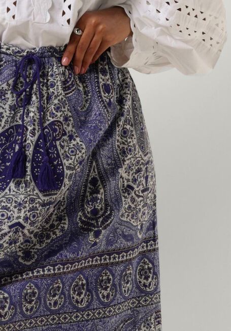 Blaue ANTIK BATIK Maxirock TAJAR SKIRT - large