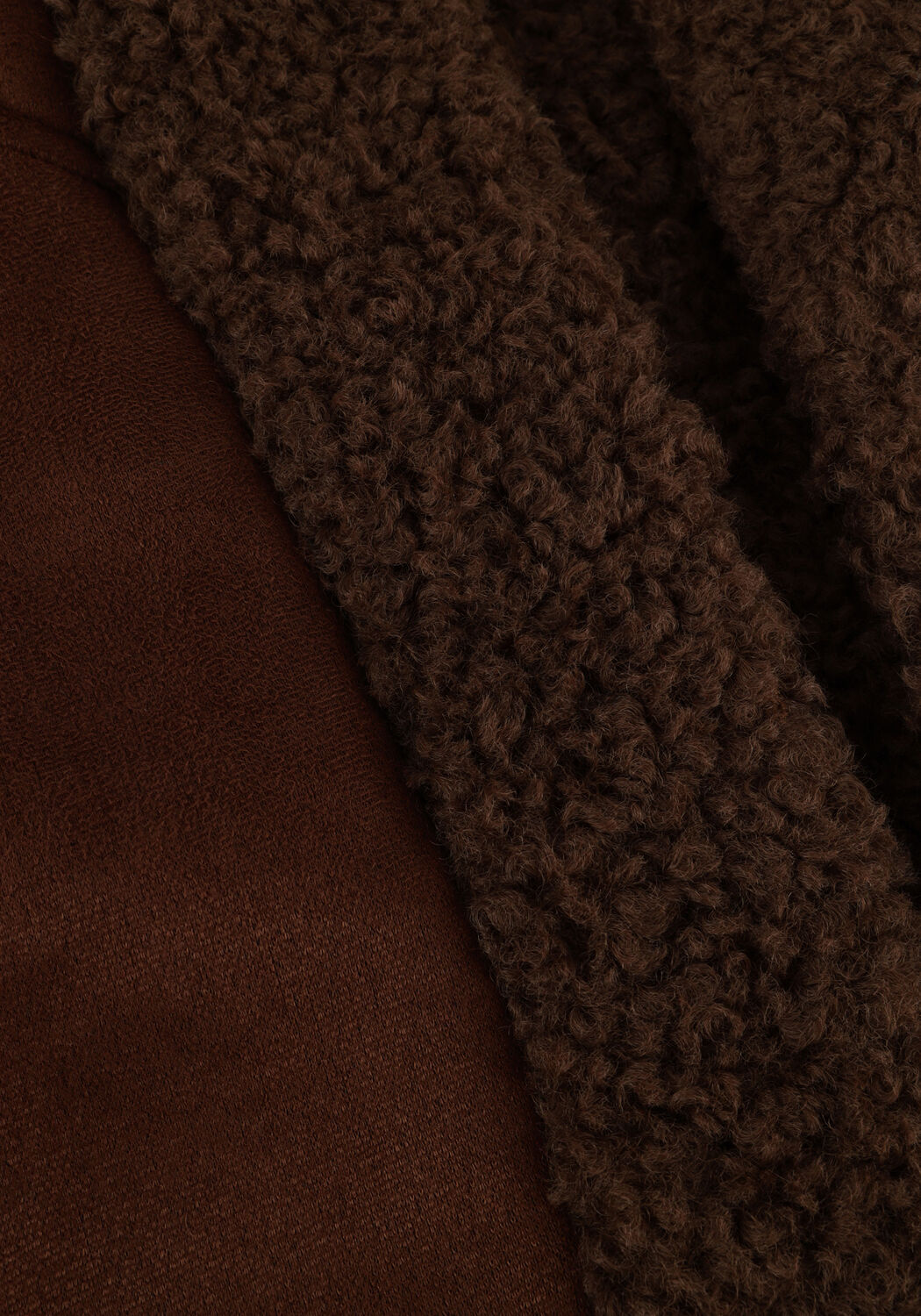 Braune POM AMSTERDAM Gilet GILET - LAMMY BROWN - large