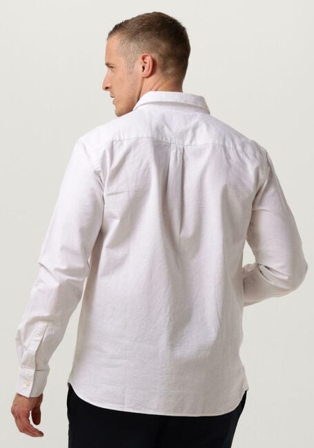 Weiße LYLE & SCOTT Casual-Oberhemd COTTON LINEN BUTTON DOWN SHIRT - large