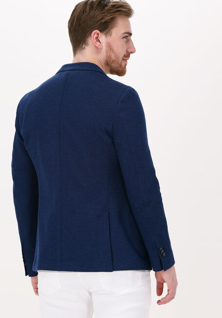 Blaue PROFUOMO Sakkos JACKET KNIT STRUCTURE MID BLUE - large