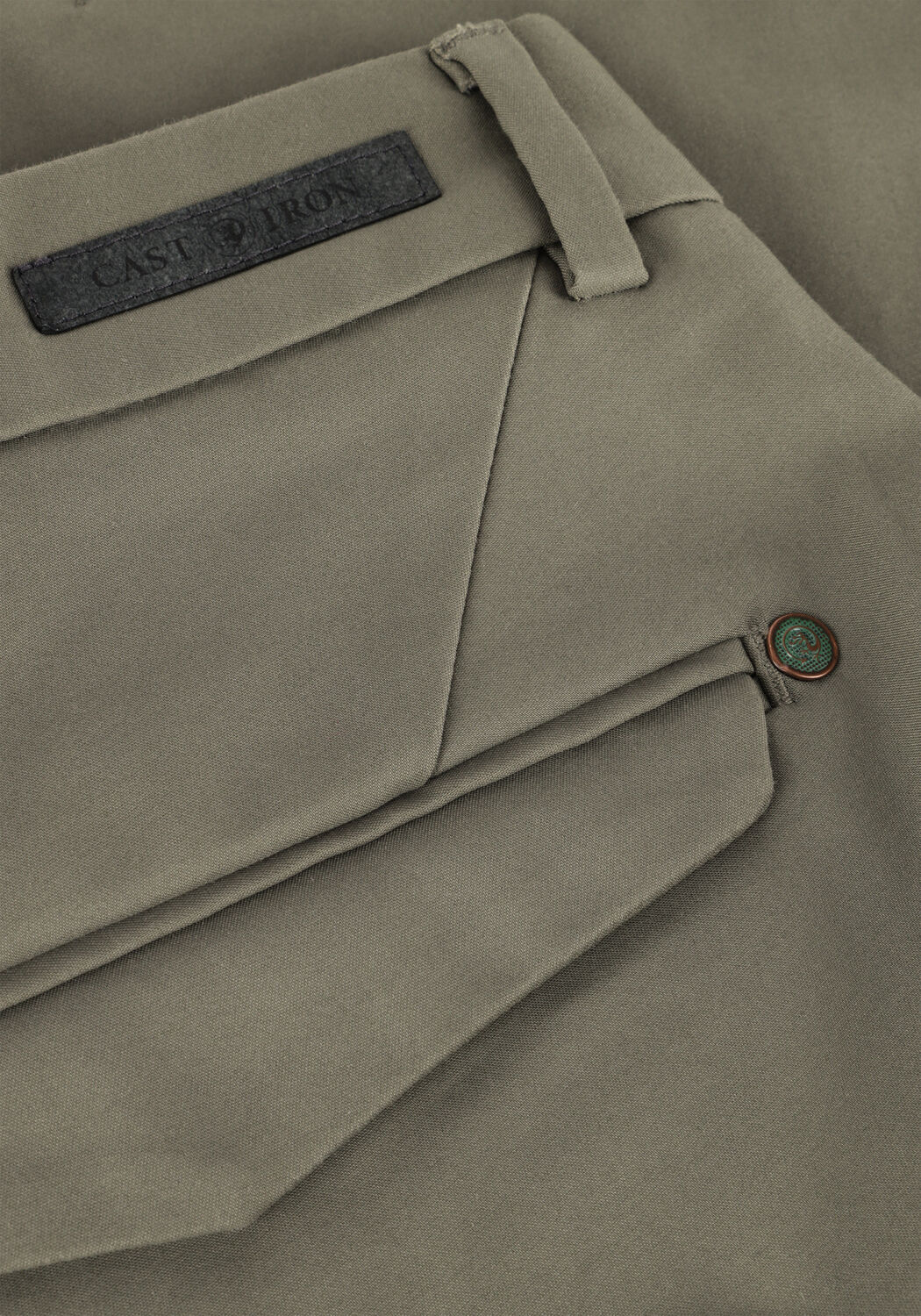 Gr&uuml;ne CAST IRON Kurze Hose RISER SHORTS COMFORT STRETCH - large